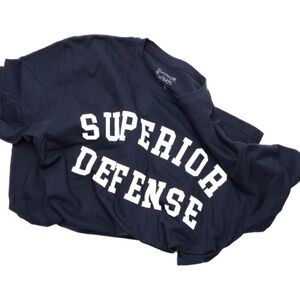 Superior Defense “Tank Logo” Tee (Black) – Size XL – Made in USA